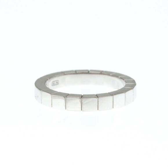 Cartier Lanieres White Gold (18K) Fashion No Stone Band Ring Silver - Picture 7 of 9